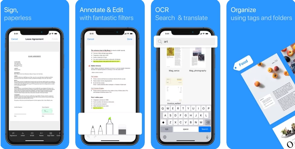 افضل تطبيقات الماسح الضوئي للملفات على الايفون 2020