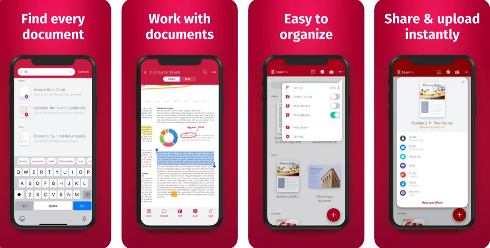 افضل تطبيقات الماسح الضوئي للملفات على الايفون 2020