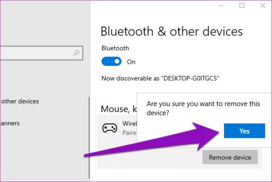 حل مشكلة عدم اتصال ذراع تحكم ps4 بالكمبيوتر ويندوز 10 2