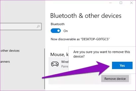 حل مشكلة عدم اتصال ذراع تحكم ps4 بالكمبيوتر ويندوز 10 4 حل مشكلة عدم اتصال ذراع تحكم ps4 بالكمبيوتر ويندوز 10 2