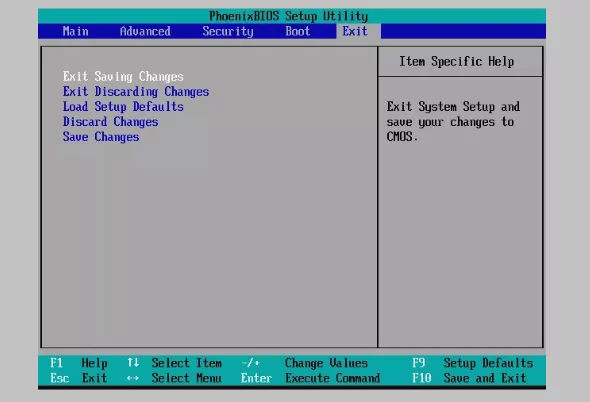 ضبط الاقلاع من اعدادات البيوس BIOS BOOT 7