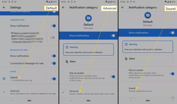 شرح طريقة تغيير صوت الإشعارات على الأندرويد لكل تطبيق 4 شرح طريقة تغيير صوت الإشعارات على الأندرويد لكل تطبيق 2