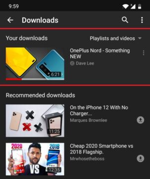 تحميل فيديوهات اليوتيوب