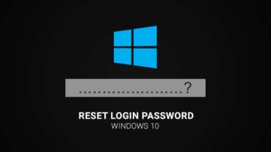 كيفية اعادة تعيين كلمة مرور windows 10 من فلاشة USB 21 كيفية اعادة تعيين كلمة مرور windows 10 من فلاشة USB