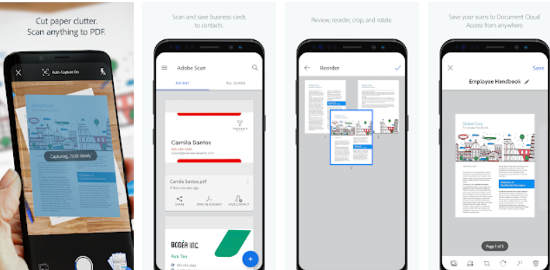 أفضل تطبيقات تصوير المستندات البديلة عن تطبيق CamScanner