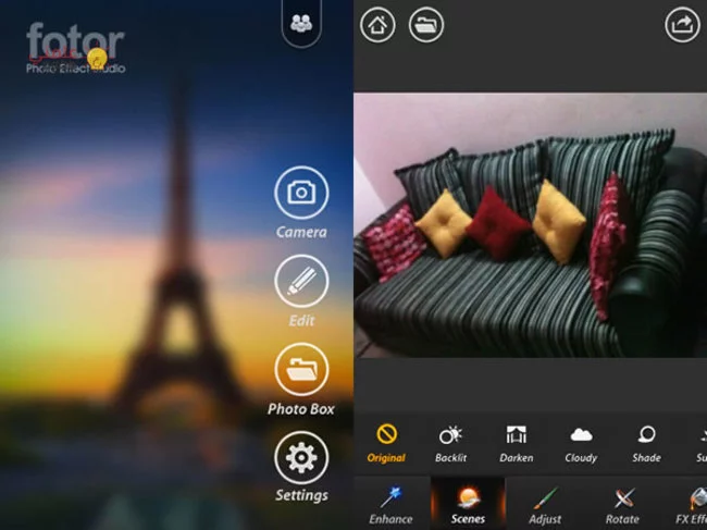 أفضل 5 تطبيقات تعديل الصور للأندرويد - استمتع بتعديل الصور الخاصة بك! 4 تطبيق Fotor Editor | برنامج تعديل الصور الفوتوغرافية
