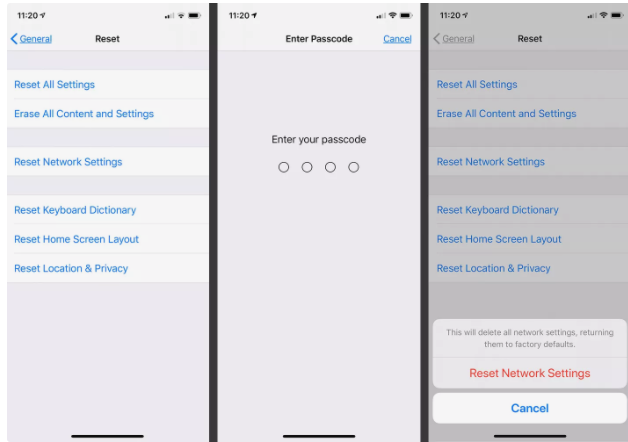حل مشكلة نقطة الاتصال الشخصية hotspot في الايفون