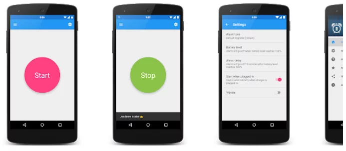 كيفية تفعيل التنبيه عند اكتمال شحن الاندرويد