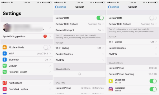 حل مشكلة نقطة الاتصال الشخصية hotspot في الايفون 