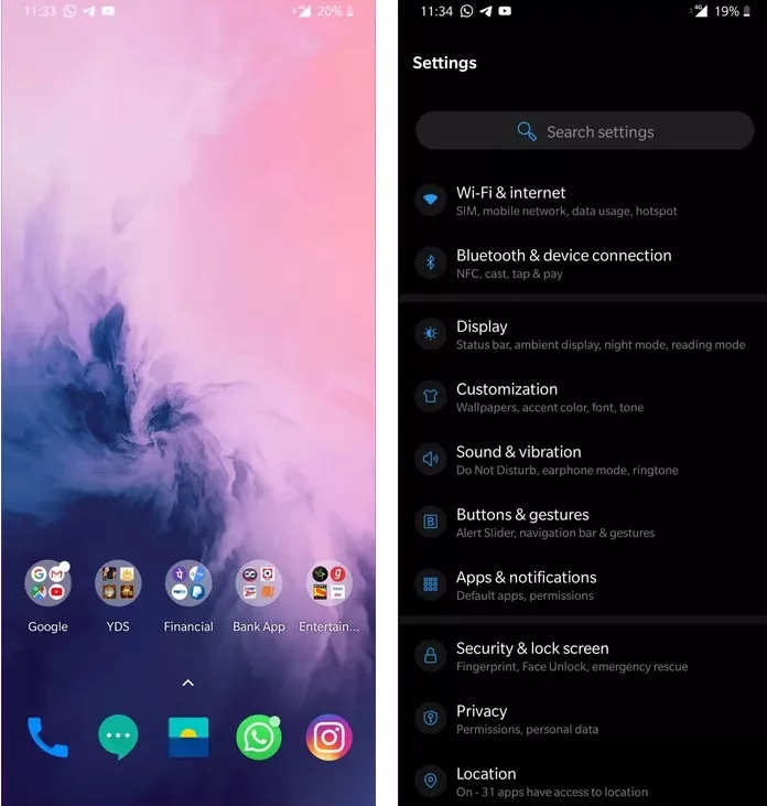 تعرف على الفرق بين Realme UI و Oxy­gen OS و ايهما افضل