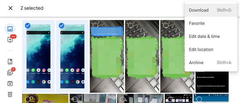 استرجاع الصور من جوجل