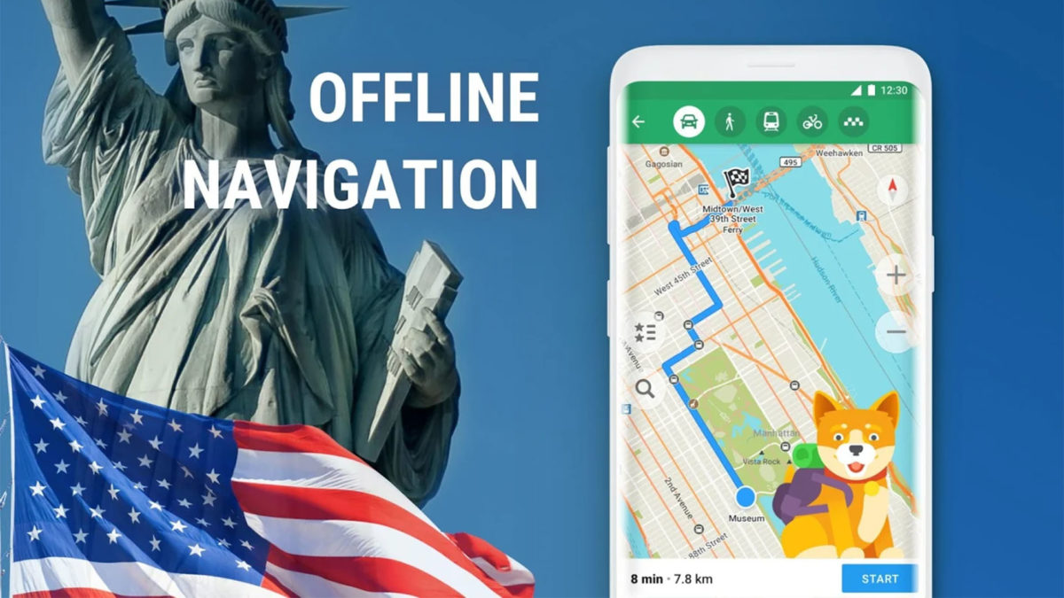 أفضل تطبيقات خرائط للأندرويد للتنقل بدقة وأمان 2021 5 تطبيق Maps.Me