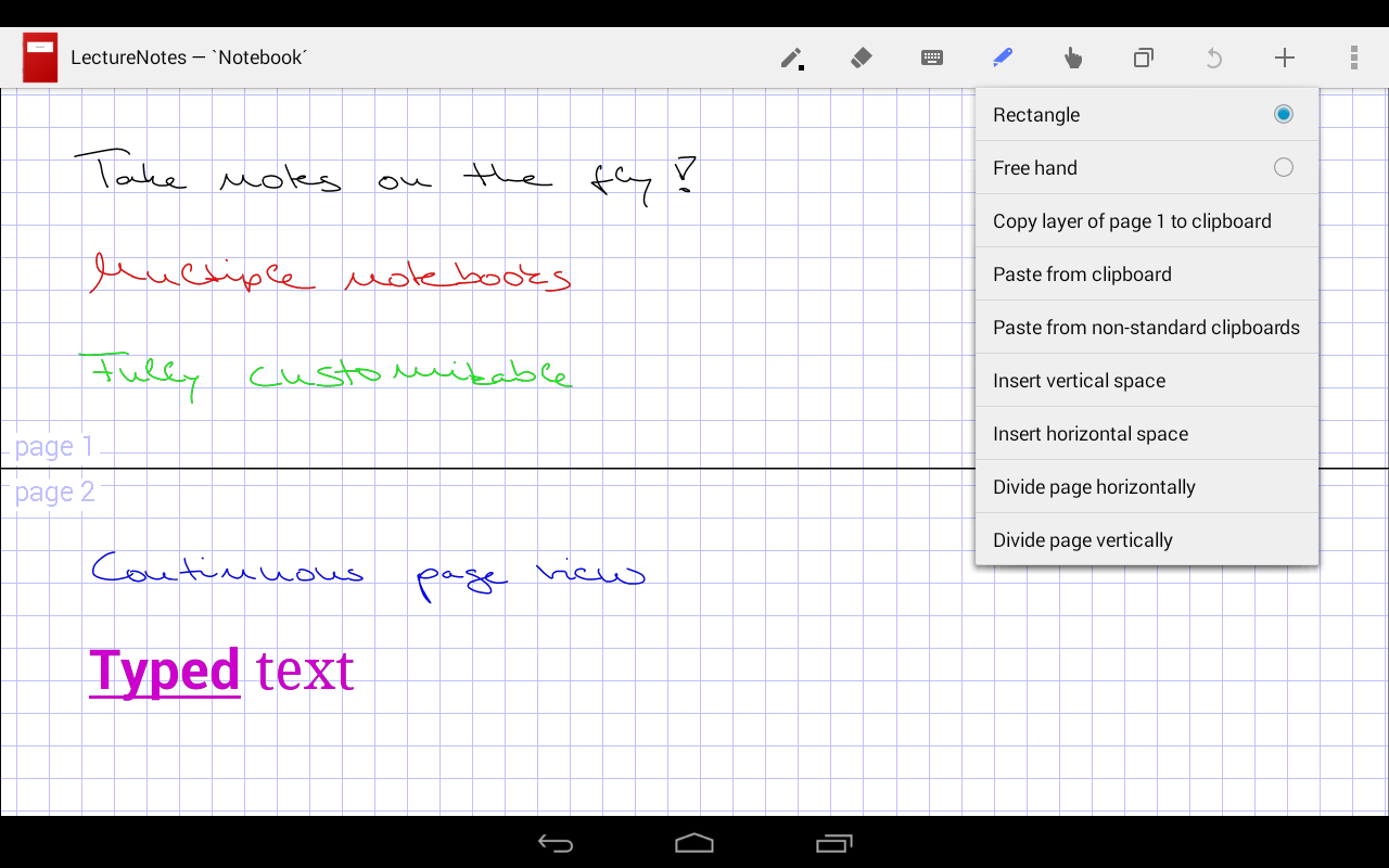 تطبيق LectureNotes