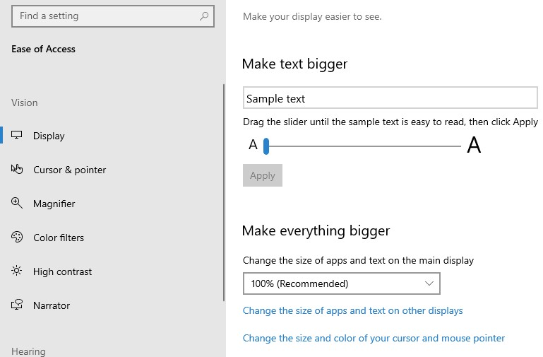 طريقة تغيير الخط في ويندوز 10 للحصول على تجربة أكثر متعة 2