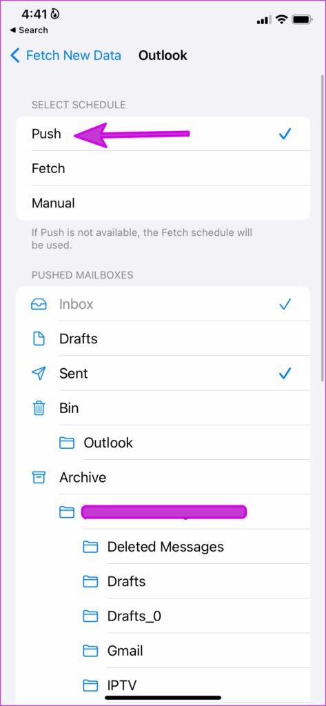 أفضل 5 طرق لإصلاح تأخر إشعارات البريد الإلكتروني في تطبيق Mail للأيفون 2