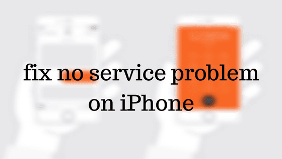 أفضل 12 طريقة لحل مشكلة لا توجد خدمة في الأيفون