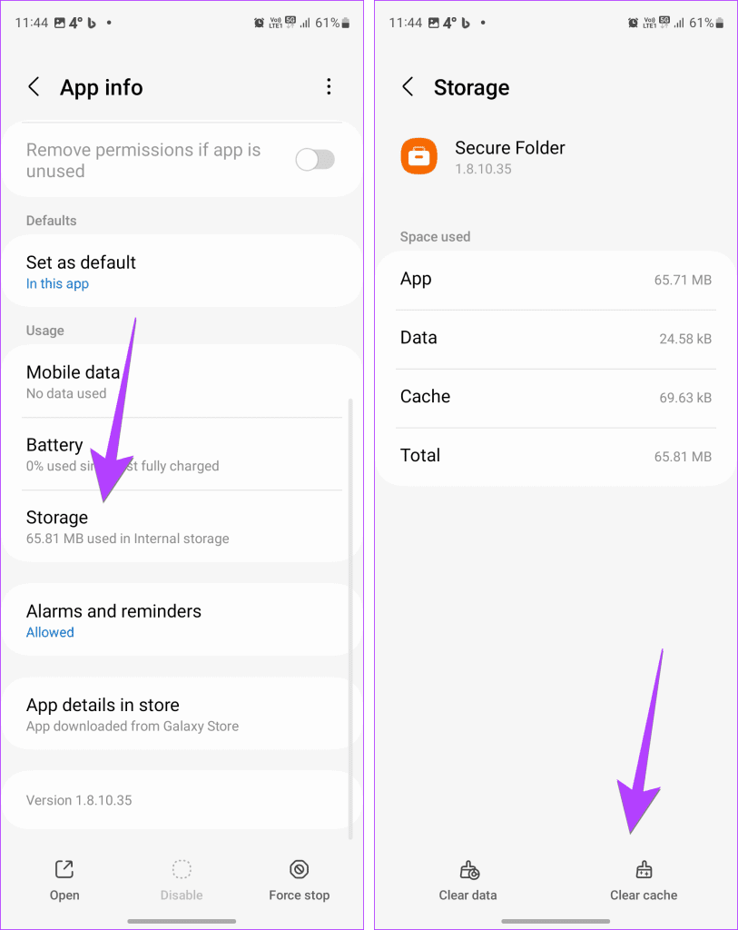 فتح المجلد الآمن في سامسونج بدون كلمة مرور بـ 3 خطوات فقط! 2 فتح المجلد الآمن في سامسونج بدون كلمة مرور بـ 3 خطوات فقط! 1