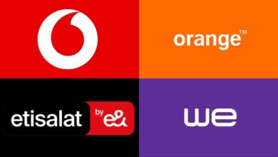 اسعار باقات الخطوط الفاتورة في مصر لعام 2025 WE و Vodafone و Orange و e& اتصالات 8